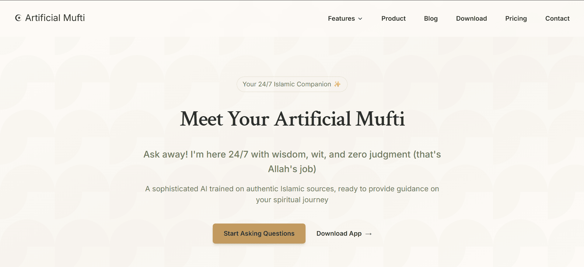 Artificial Mufti