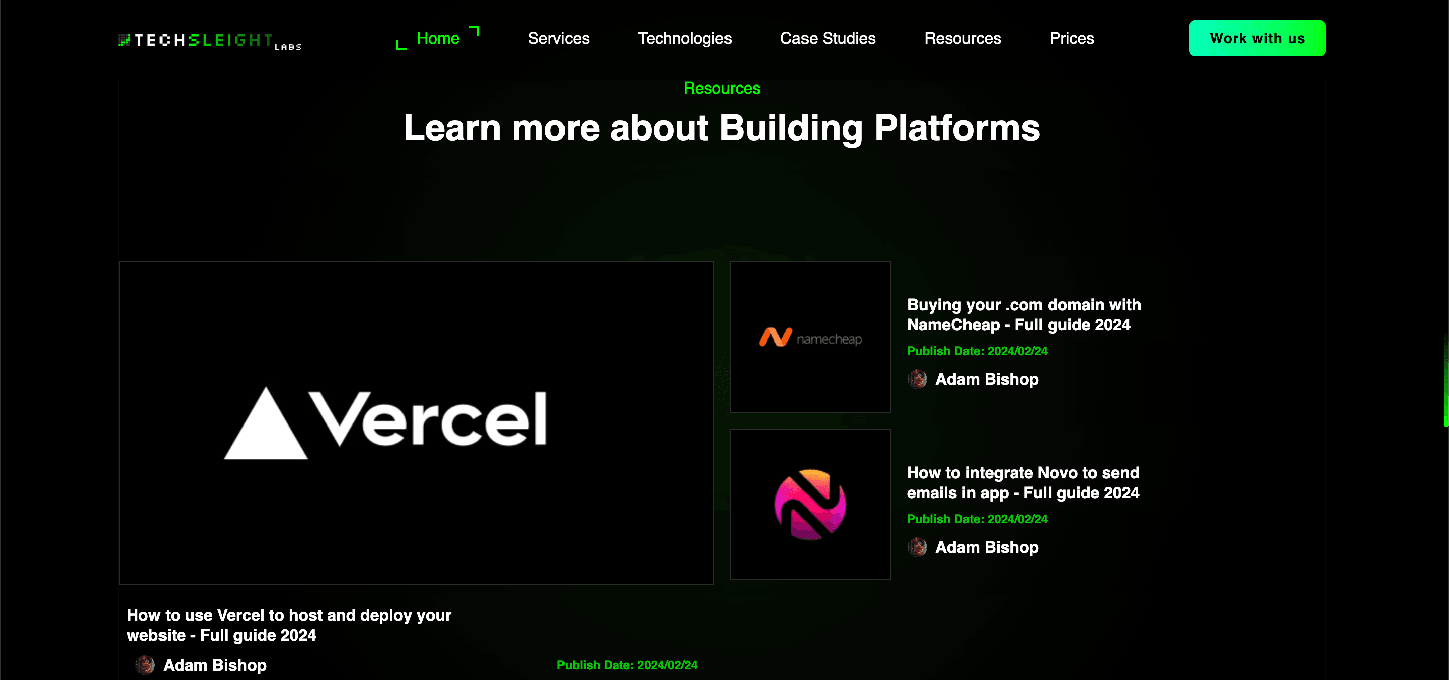 Techs — Enterprise · DevOps